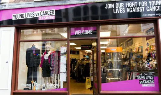 CLIC Sargent Barnstaple charity shop