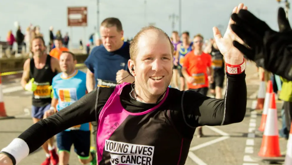 CLIC Sargent runner taking on the Edinburgh Marathon