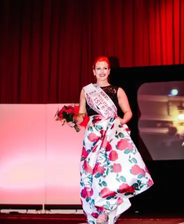 Madison at the Miss Staffordshire final