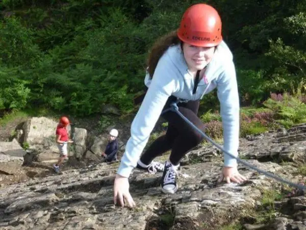 Sara on an Ellen Macarthur Cancer Trust trip 2 years of treatment