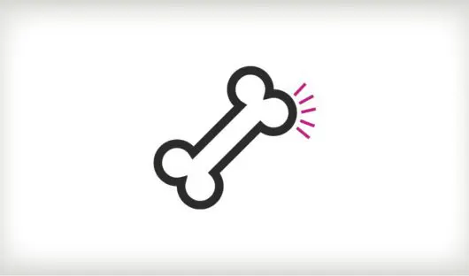 Icon representing bone cancer