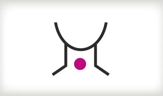 Icon representing thyroid cancer