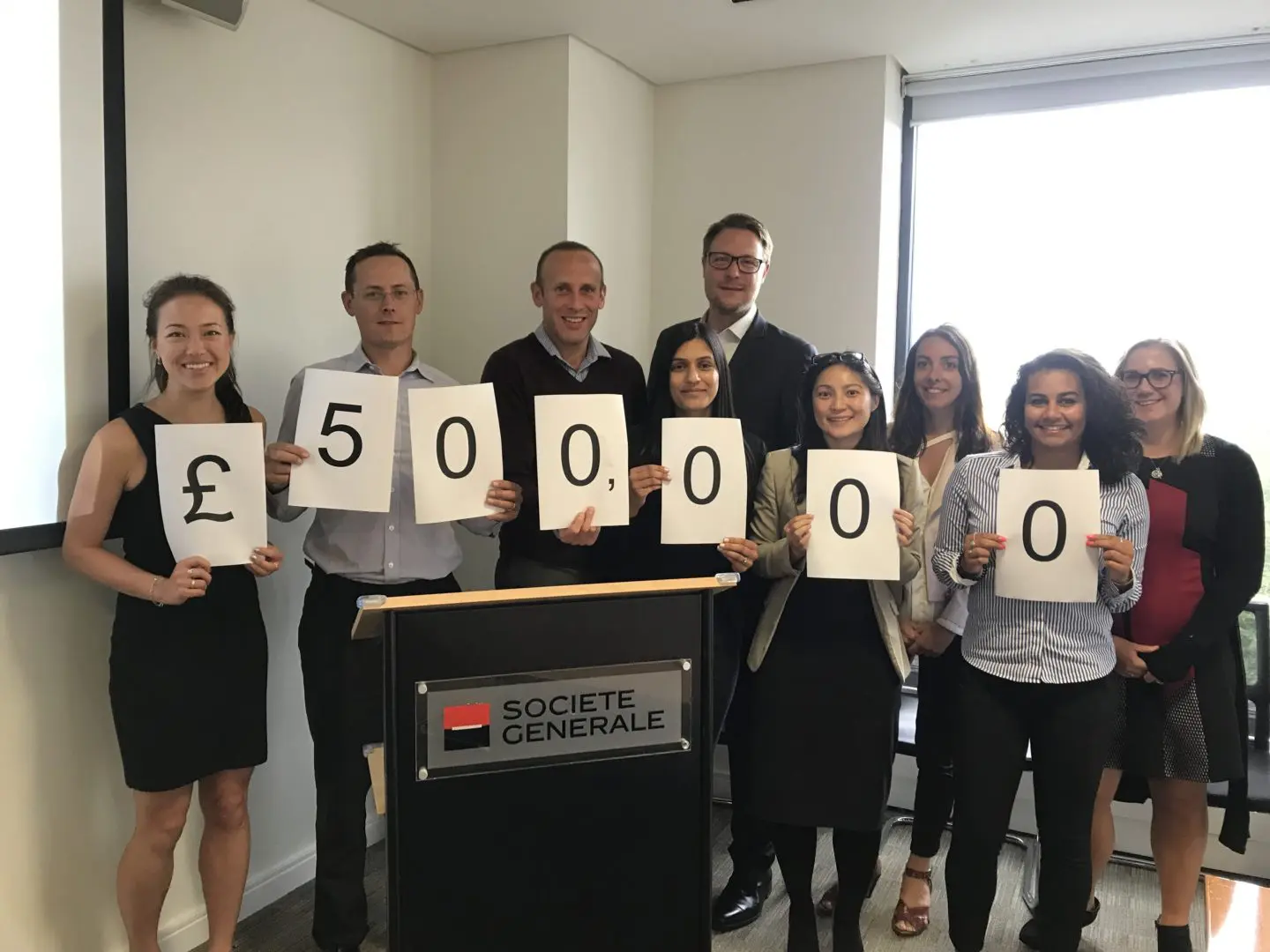£500,000 for young cancer patients thanks to the ongoing Societe