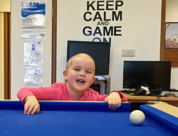 Elsa was diagnosed with cancer aged just four-years-old.