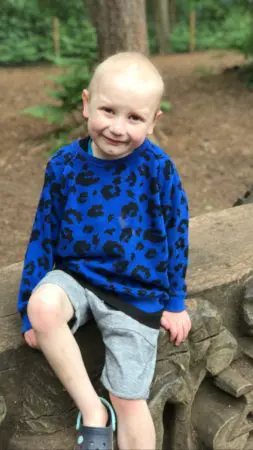 Bilbo and his family were supported by CLIC Sargent whilst on treatment