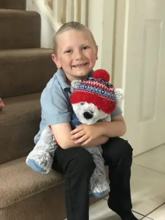 Bilbo and his CLIC Sargent Pebbles bear