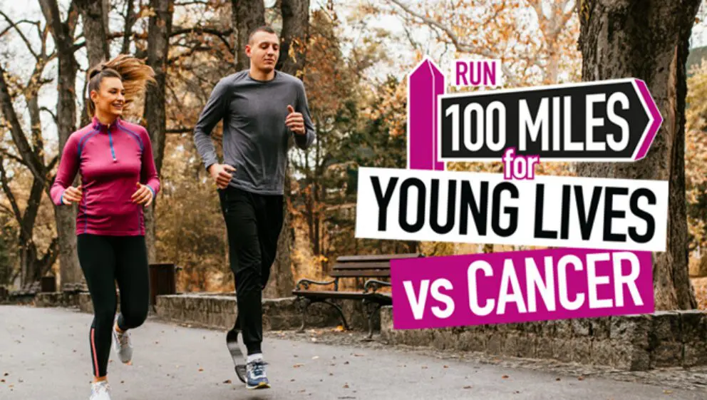 Run 100 Miles in March for Young Lives vs Cancer