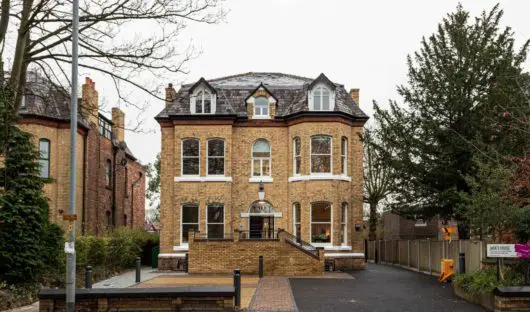 Tall house with street access. This is Jack's House.