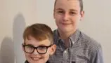 A photo of Freddy and his younger brother Stanley