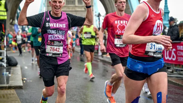 london marathon run tower bridge