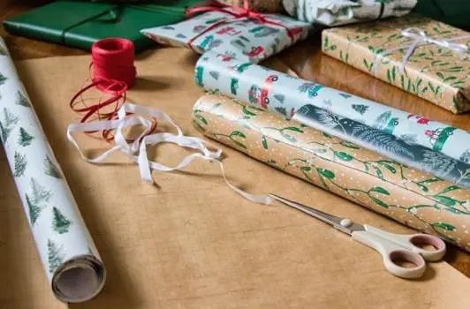 Christmas wrapping paper