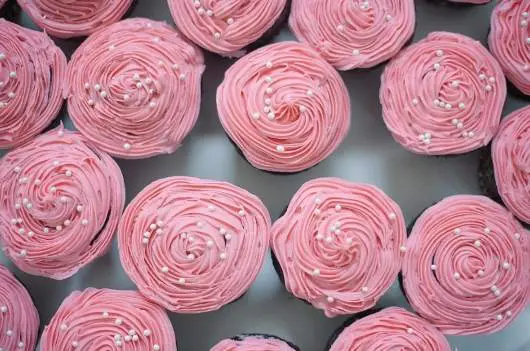 Pink cupcakes