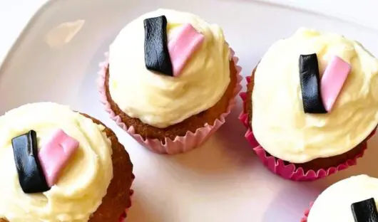 Cupcakes with our logo on