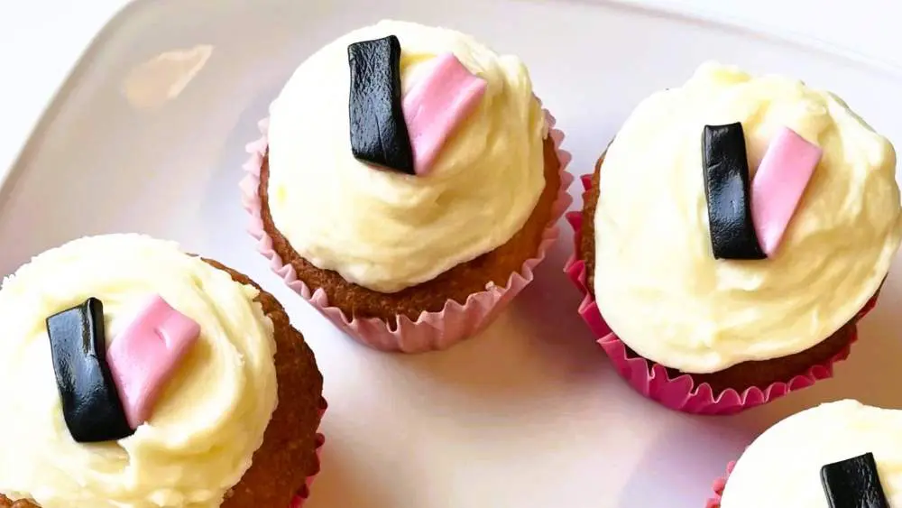Cupcakes with our logo on