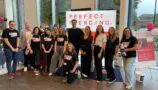 Signet staff fundraising for Young Lives vs Cancer