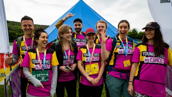 Group of Walkers after their ultra challenge