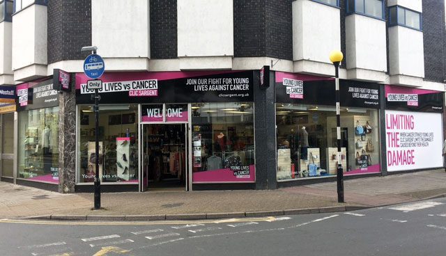 CLIC Sargent's Gloucester charity shop