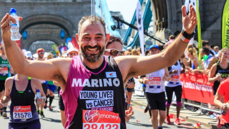 Mario a CLIC Sargent runner