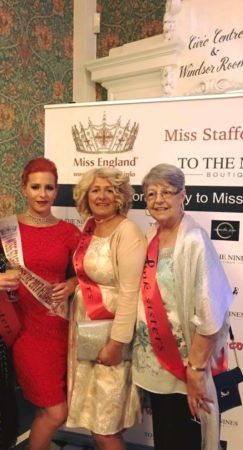 Madison at the Miss Staffordshire competition