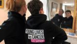 Celebrity Ambassador Patsy Palmer with Hannah, a young person supported by CLIC Sargent.