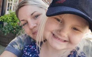 Merryn was diagnosed with a brain tumour at five years old.