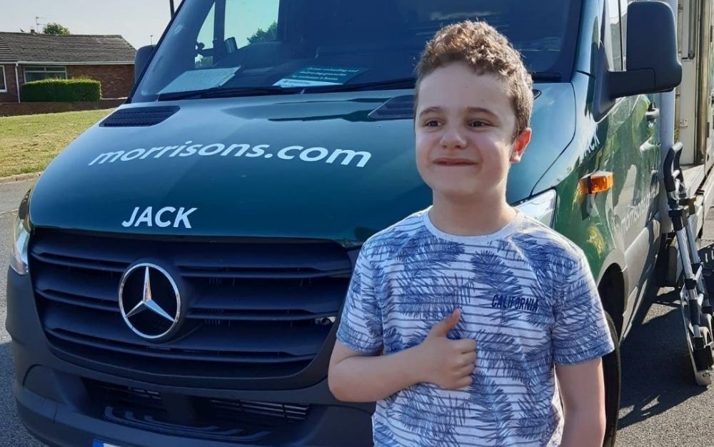 Merryn was diagnosed with a brain tumour at five years old.
