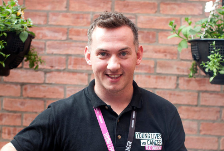Simon Darby awarded MBE for services to teenagers and young adults with cancer in Northern Ireland.