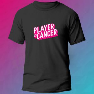 Player vs Cancer t shirt